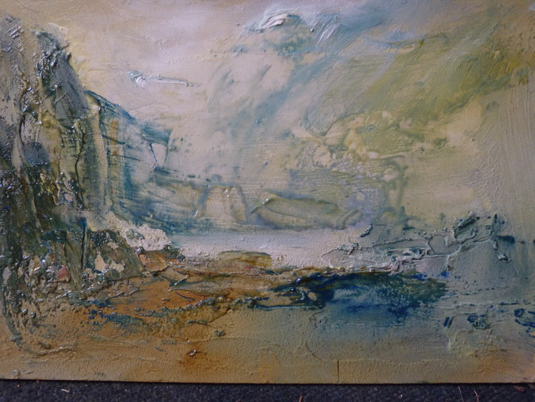 Oil Paintings On Paper - Framed Under Glass