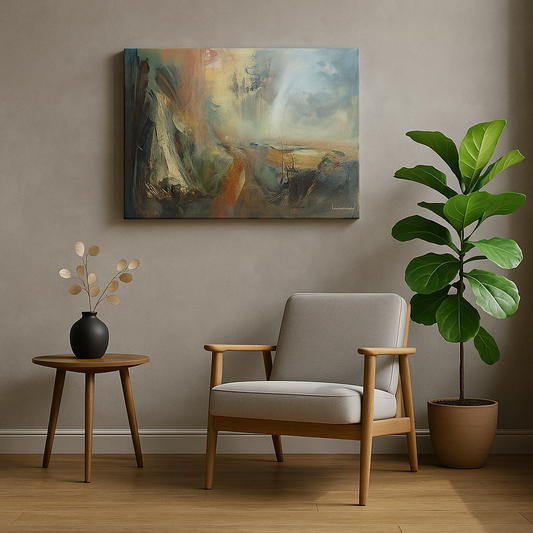 Deep Canvas Giclée Art Print by Steve Slimm - All The Colours of Longing