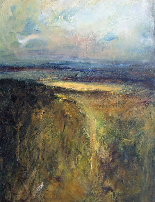 Deep Canvas Giclée Art Print by Steve Slimm - Yonder Blue