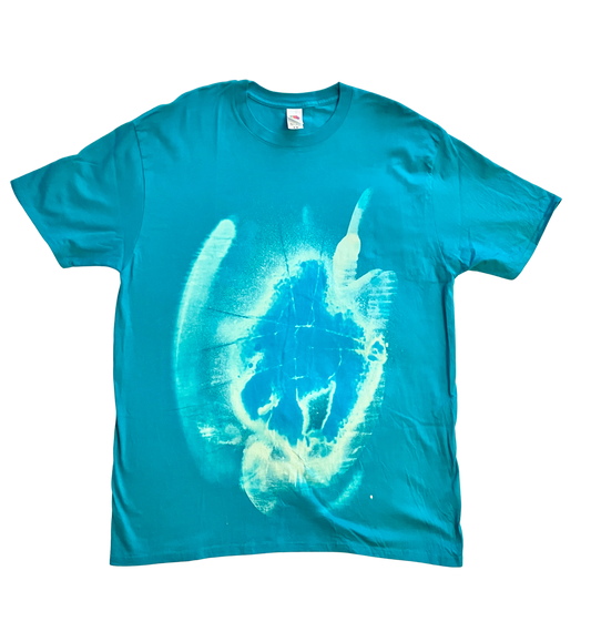 Original Art Lightweight Cotton Hand-Crafted T-shirt - Extra Large