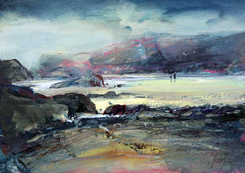 Ambling - Original Mixed-media Painting by Steve Slimm - Artist Steve Slimm - Online Gallery