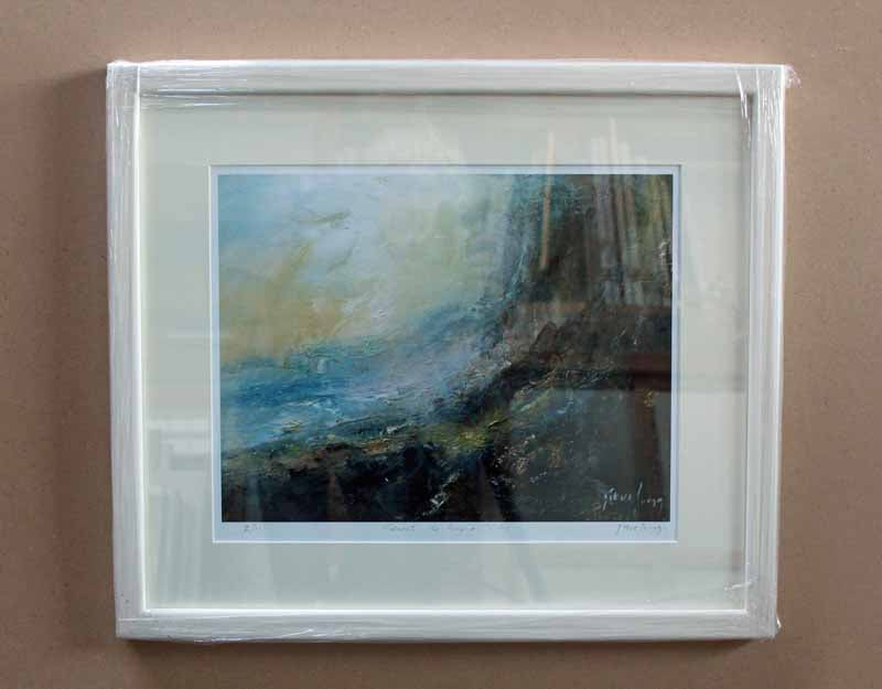 Framed Art Print by Steve Slimm - Beneath the Hanging Cliffs - Artist Steve Slimm - Online Gallery