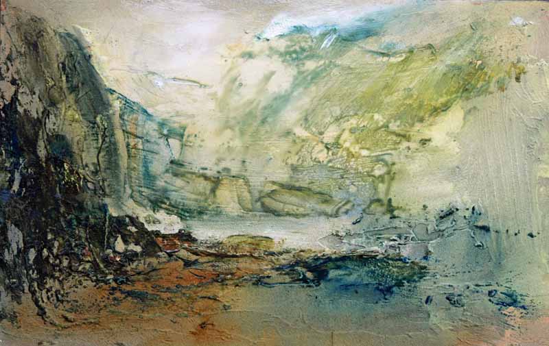 Coastal Greenness - Original Oil Painting by Steve Slimm - Artist Steve Slimm - Online Gallery