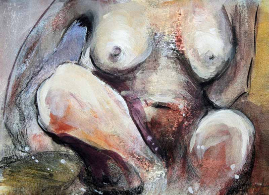 Born Of The Earth - Original Nude Painting by Steve Slimm - Artist Steve Slimm - Online Gallery