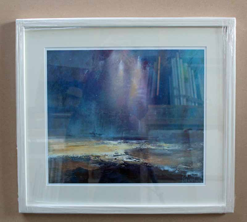 Framed Art Print by Steve Slimm - Estuary Light Near Portishead - Artist Steve Slimm - Online Gallery