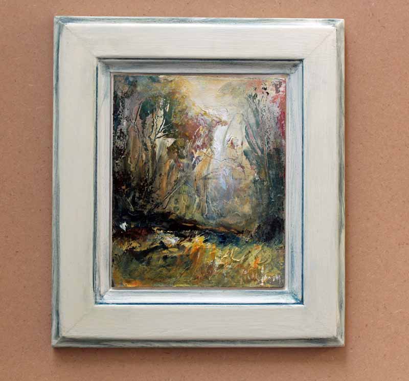 Sharp Woodland Light - Original Oil Painting by Steve Slimm - Artist Steve Slimm - Online Gallery