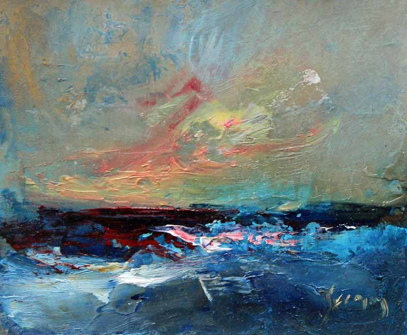 The Deep Blue Sea: Original Oil Painting by Steve Slimm - Artist Steve Slimm - Online Gallery
